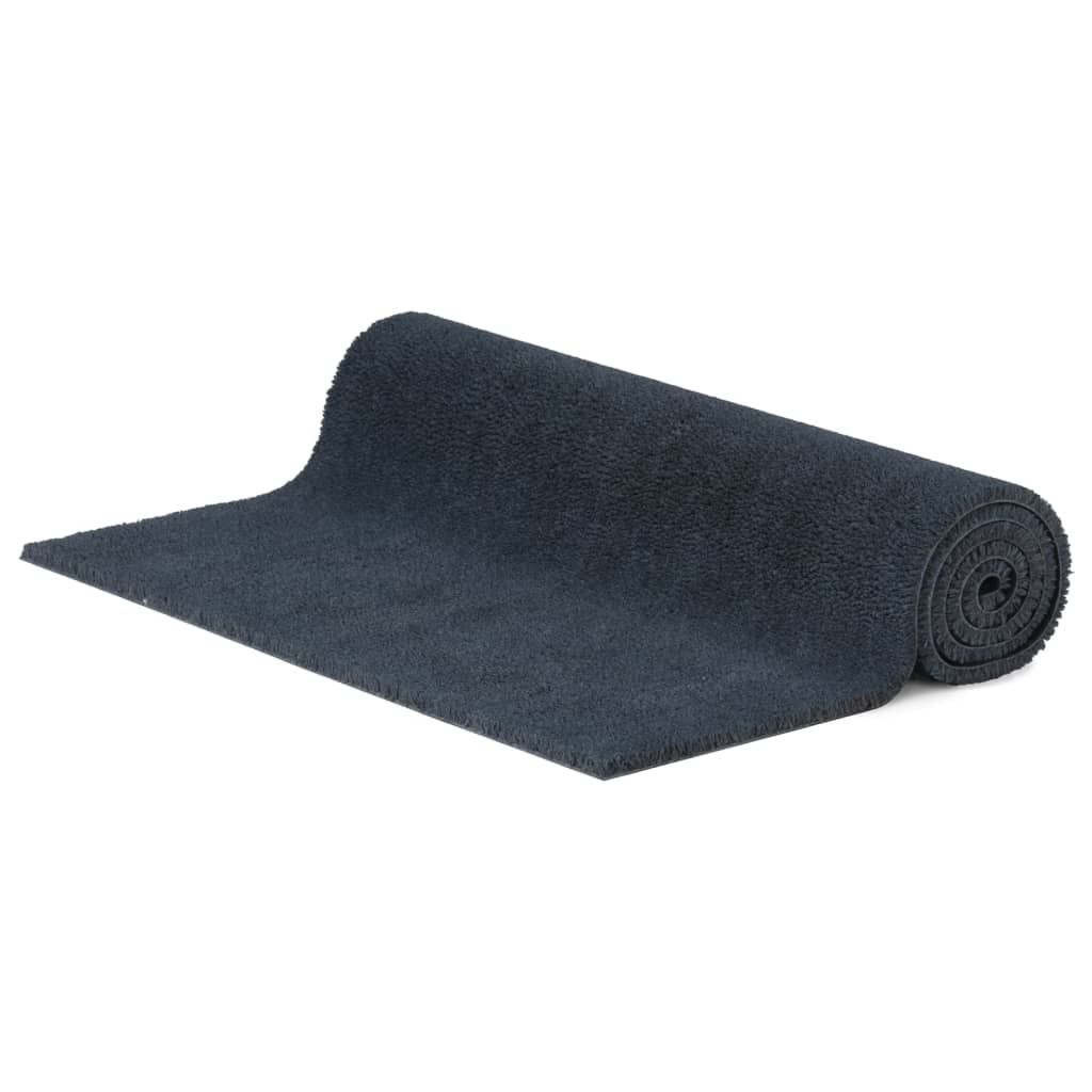 ajtószőnyeg Sötétszürke 100x200 cm Tufting kókuszrost