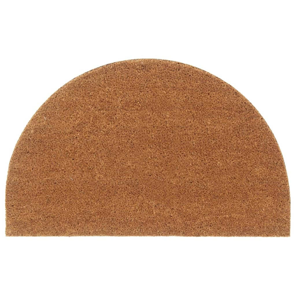 ajtószőnyeg Natural Half Round 50x80 cm Tufting kókuszrost