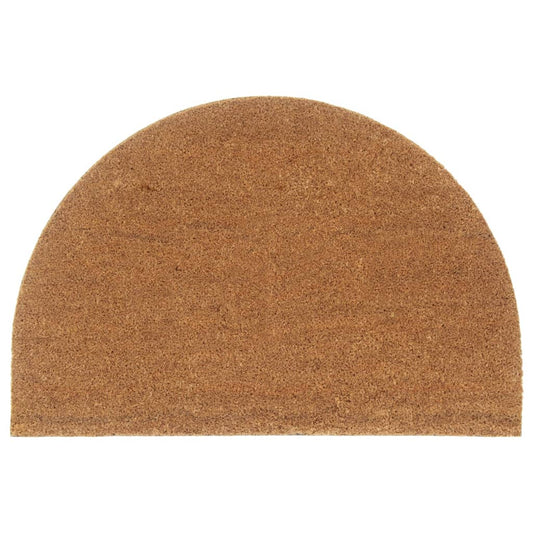 ajtószőnyeg Natural Half Round 60x90 cm Tufting kókuszrost