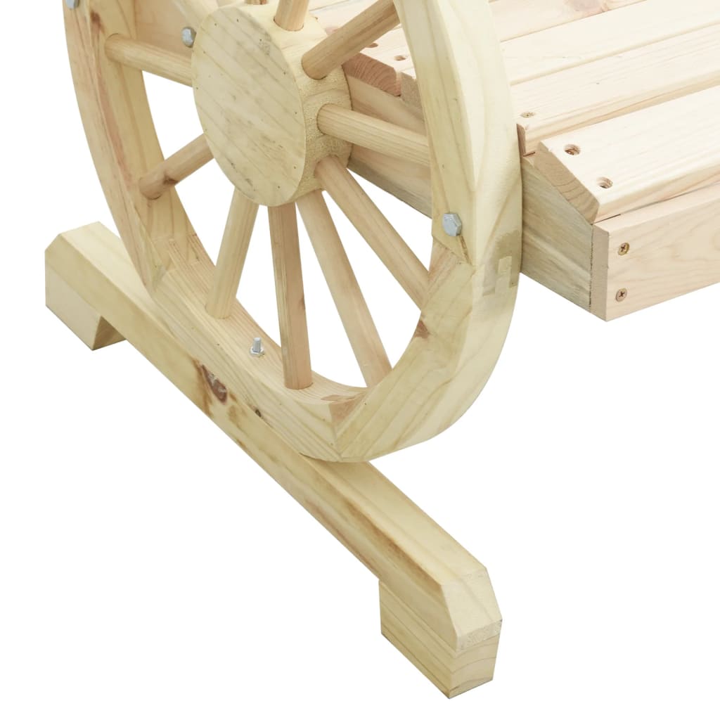 tömör fenyőfa kerti Adirondack szék