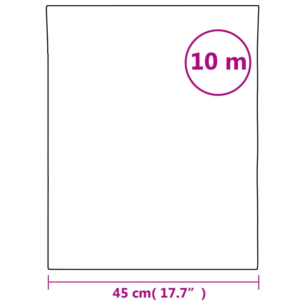 matt fehér PVC ablakfólia 45 x 1000 cm