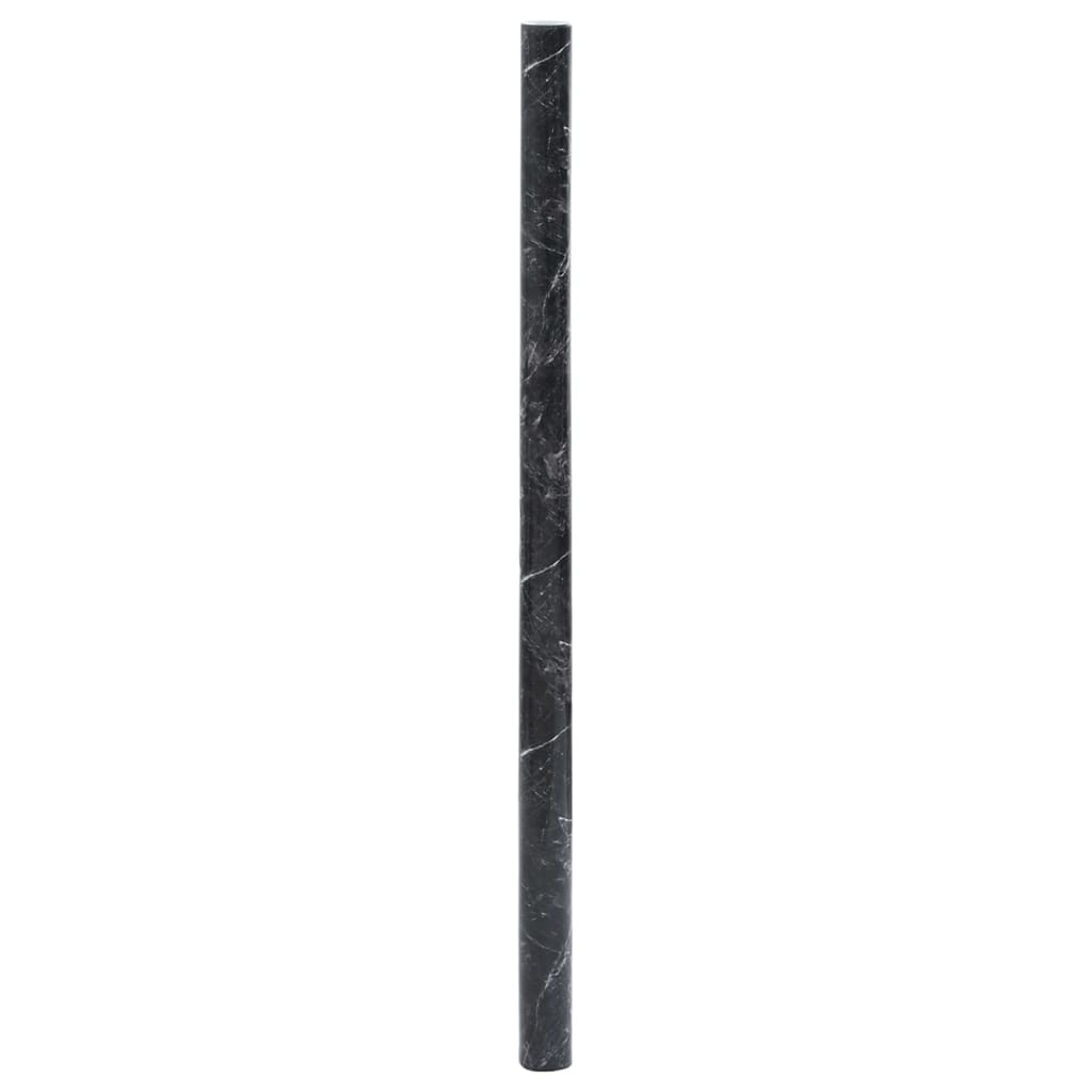 öntapadós márványfekete PVC bútormatrica 90 x 500 cm