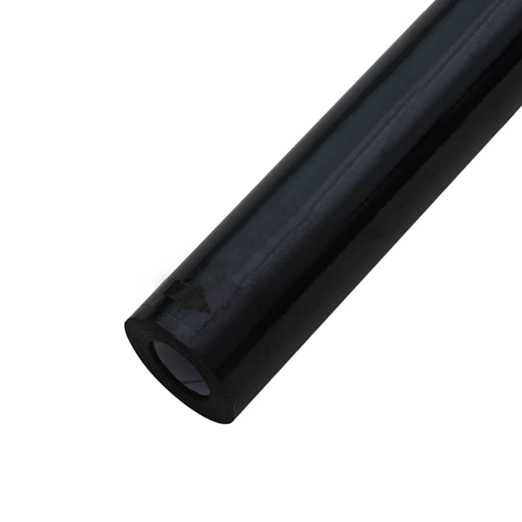 3 db matt fekete PVC statikus ablakfólia