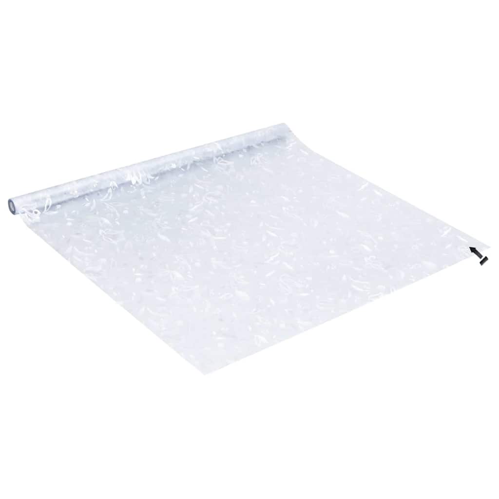4 db matt virágminta PVC ablakfólia