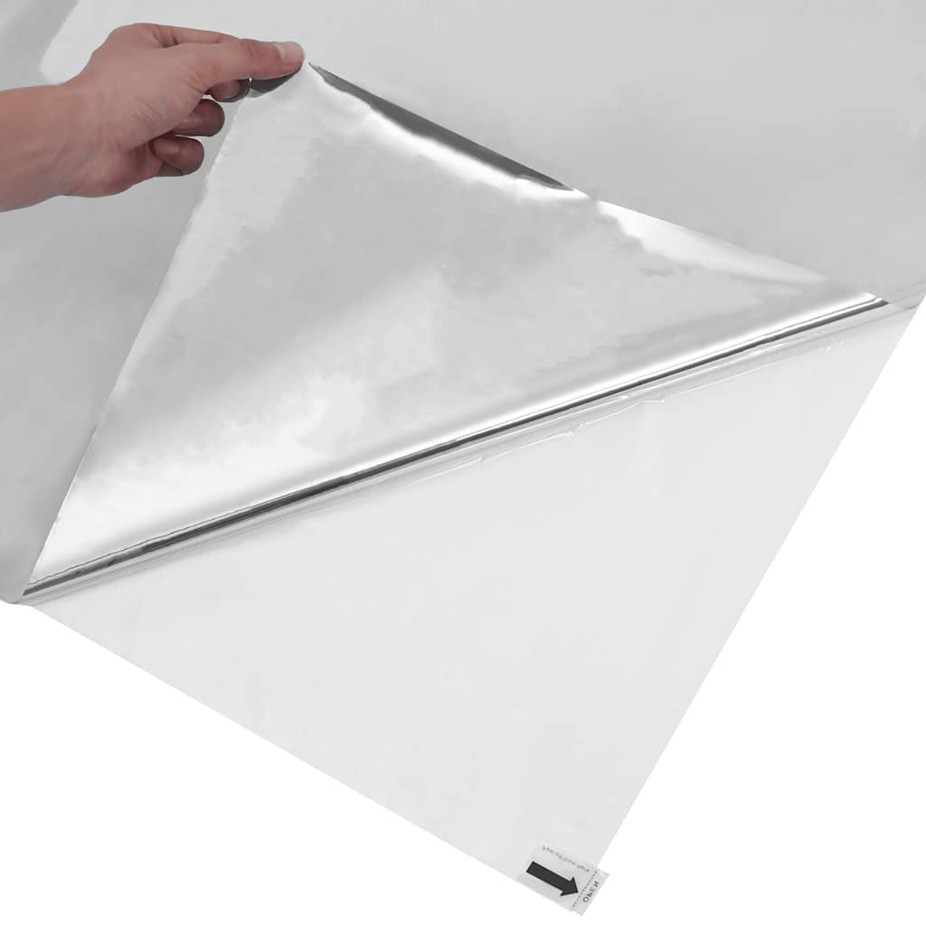 5 db ezüst PVC fényvisszaverő statikus napsugárzás elleni fólia