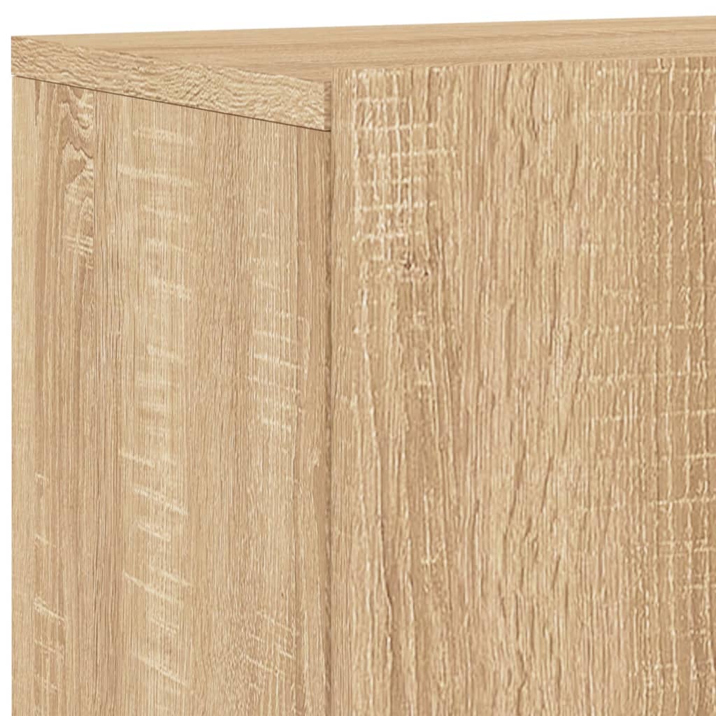 2 db sonoma tölgy színű fali TV-szekrény 60 x 30 x 41 cm