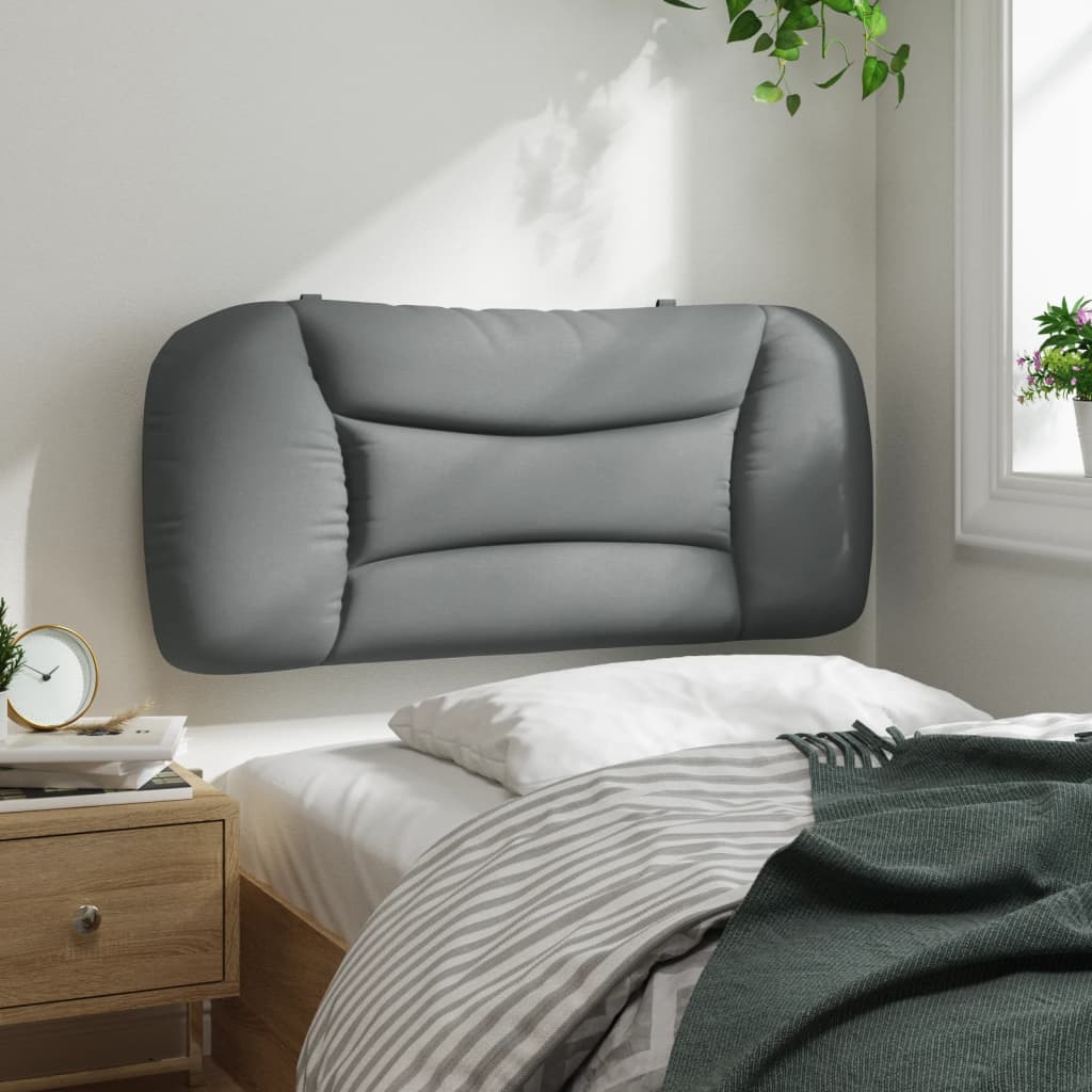 világosszürke szövet fejtámla párna Hvar 80 cm