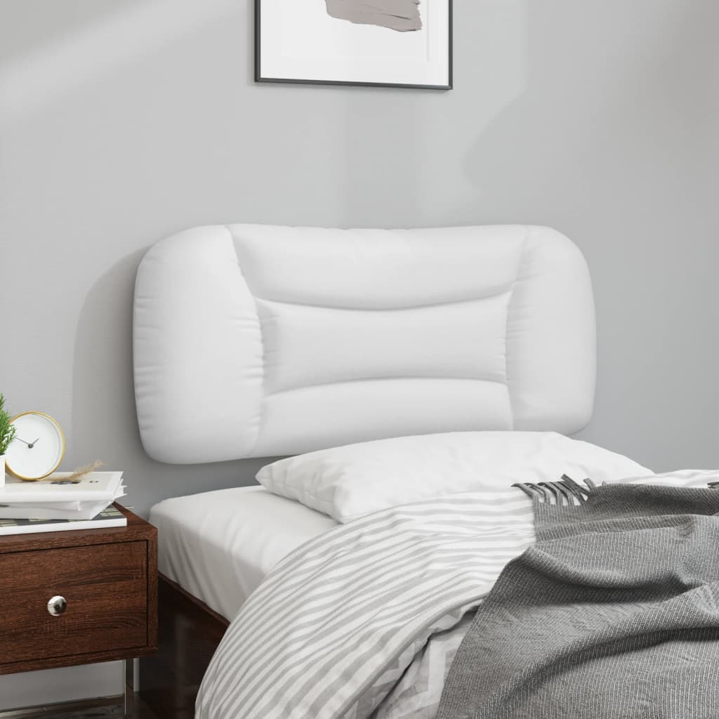 fehér műbőr fejtámla párna Hvar 90 cm