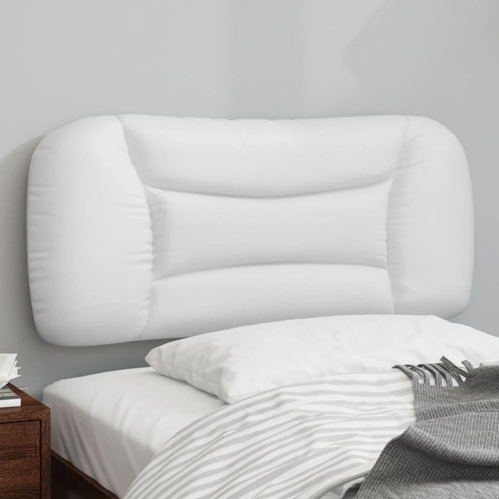 fehér műbőr fejtámla párna Hvar 90 cm