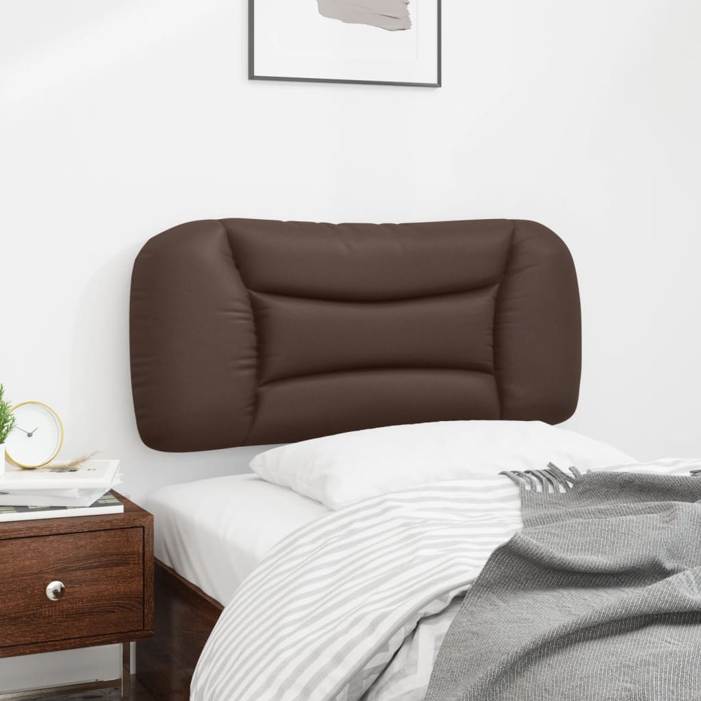 barna műbőr fejtámla párna Hvar 90 cm
