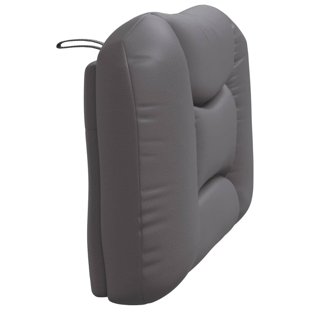 szürke műbőr fejtámla párna Hvar 90 cm