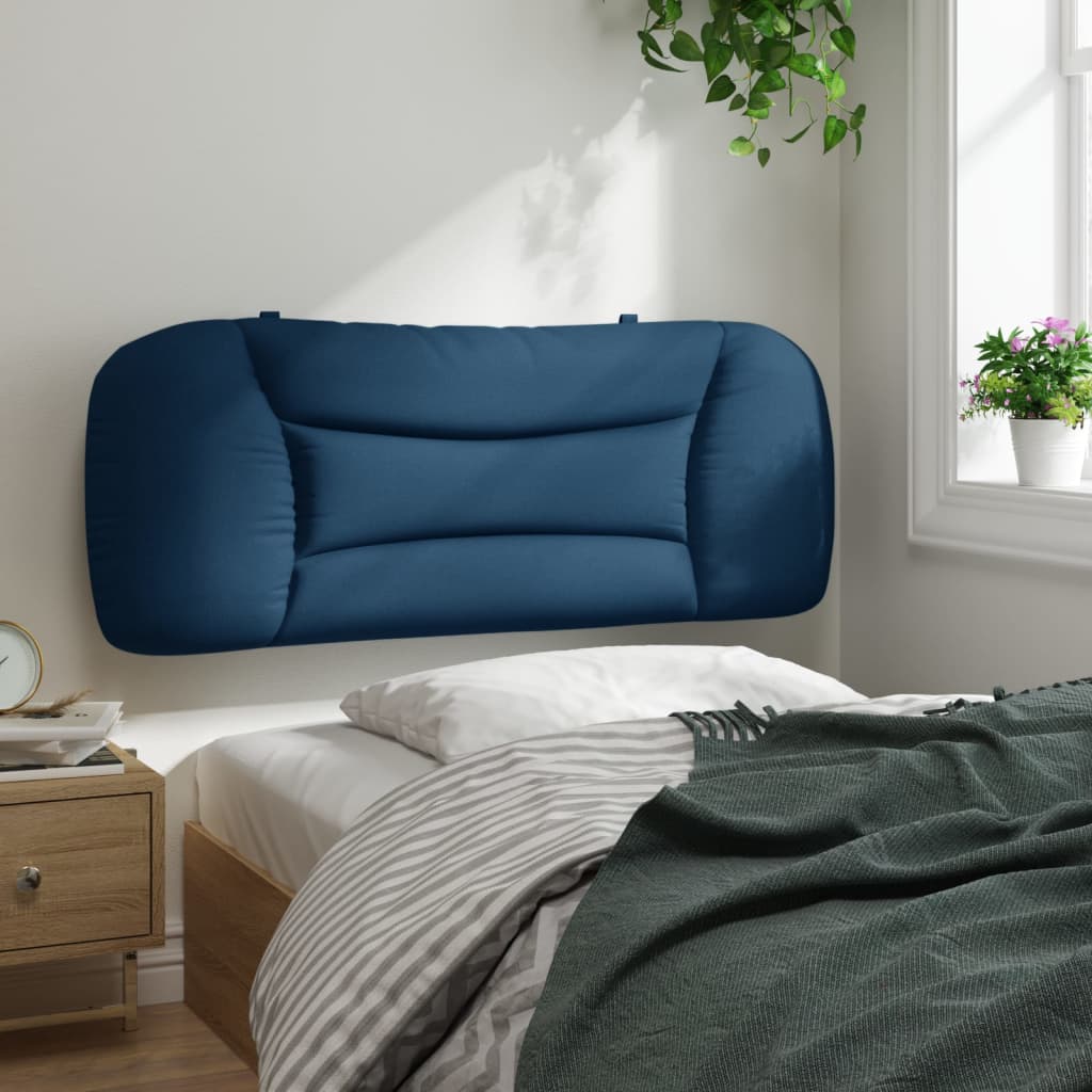kék szövet fejtámla párna Hvar 100 cm