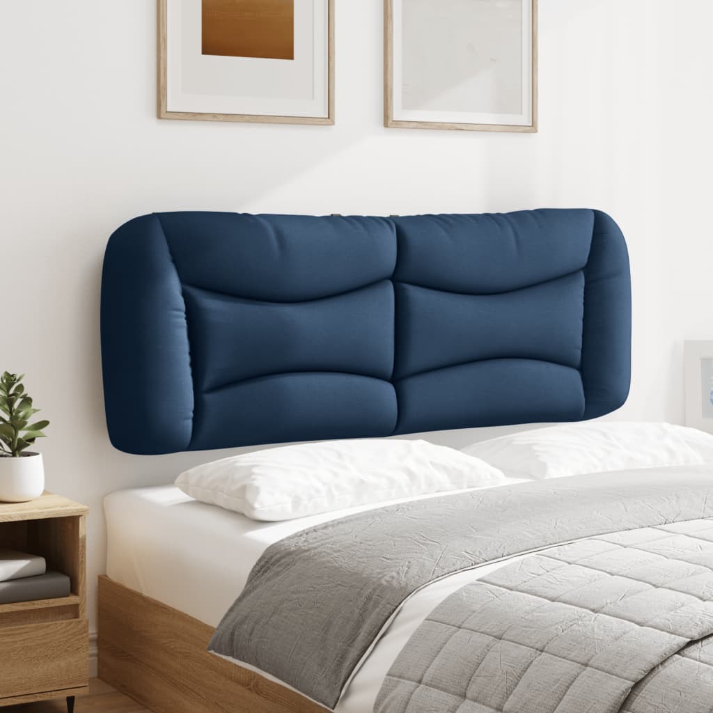 kék szövet fejtámla párna Hvar 120 cm