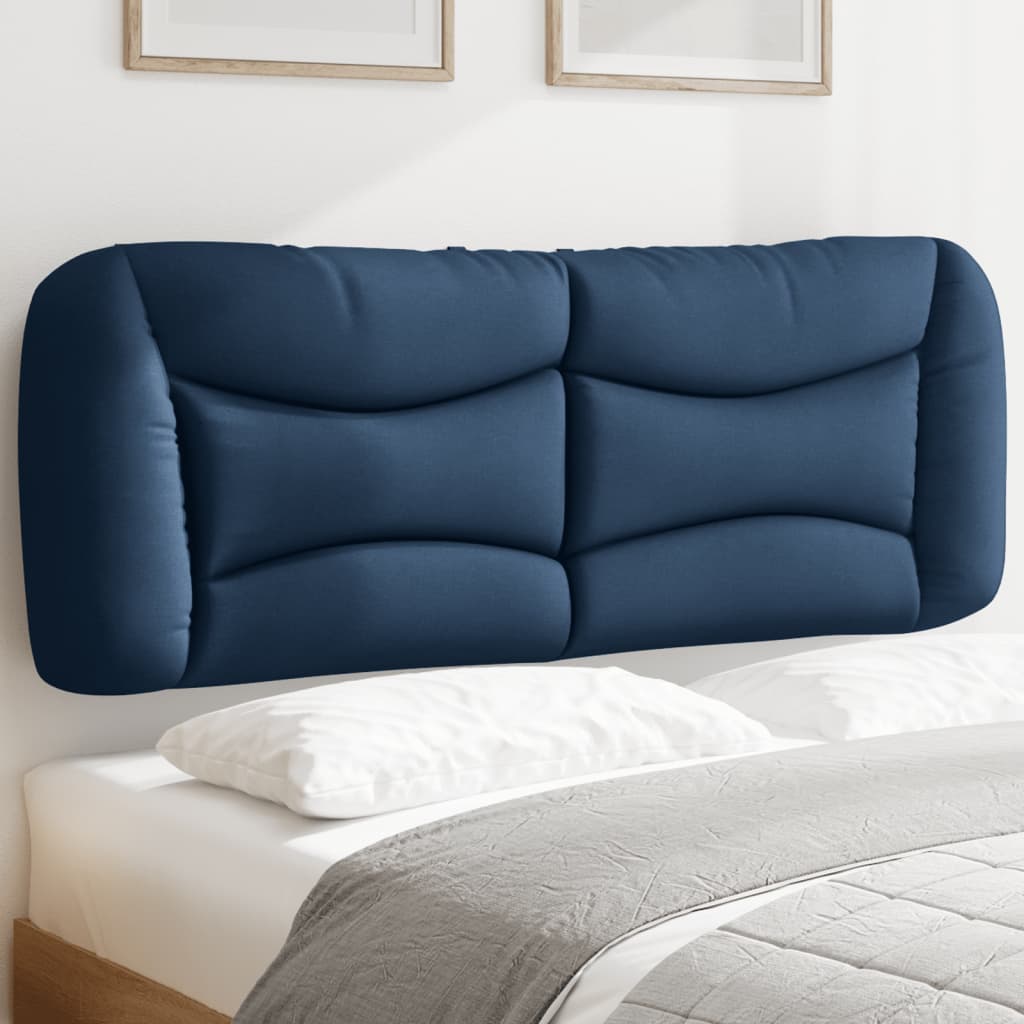 kék szövet fejtámla párna Hvar 120 cm