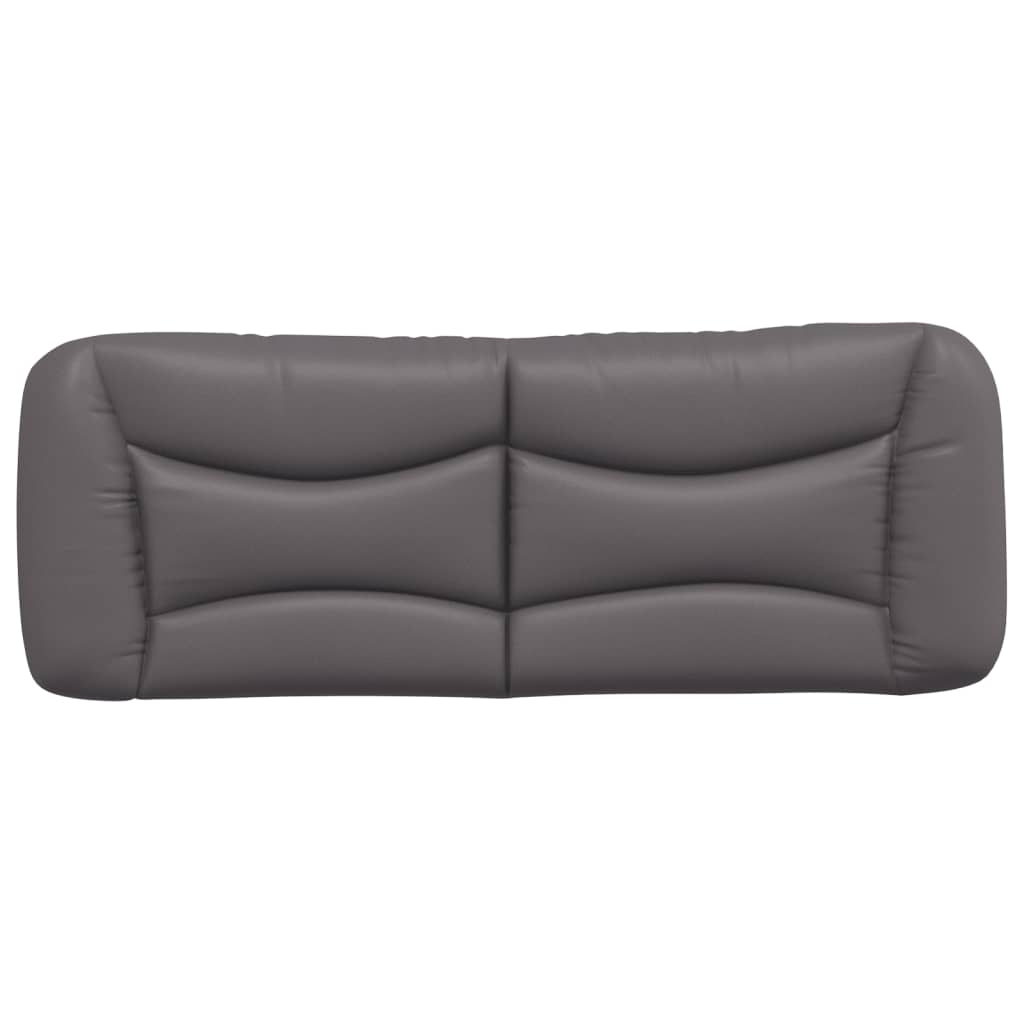 szürke műbőr fejtámla párna Hvar 120 cm