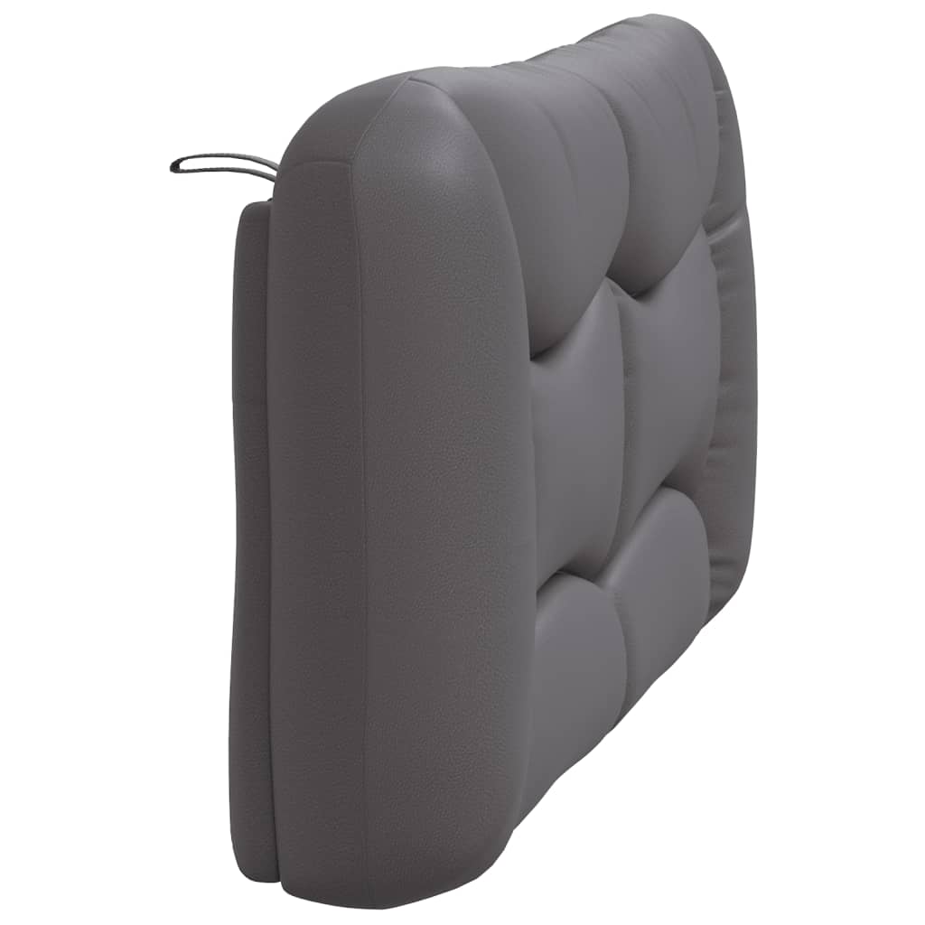 szürke műbőr fejtámla párna Hvar 120 cm