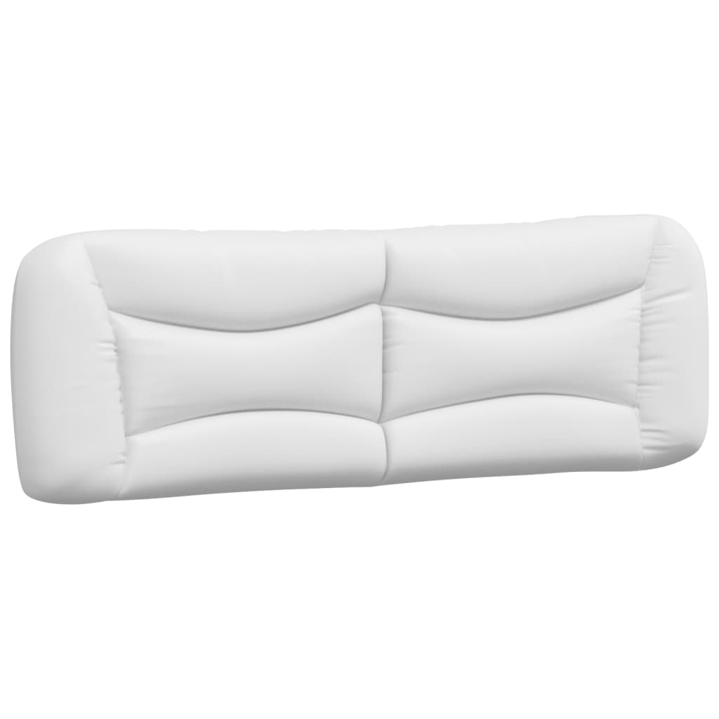 fehér műbőr fejtámla párna Hvar 160 cm