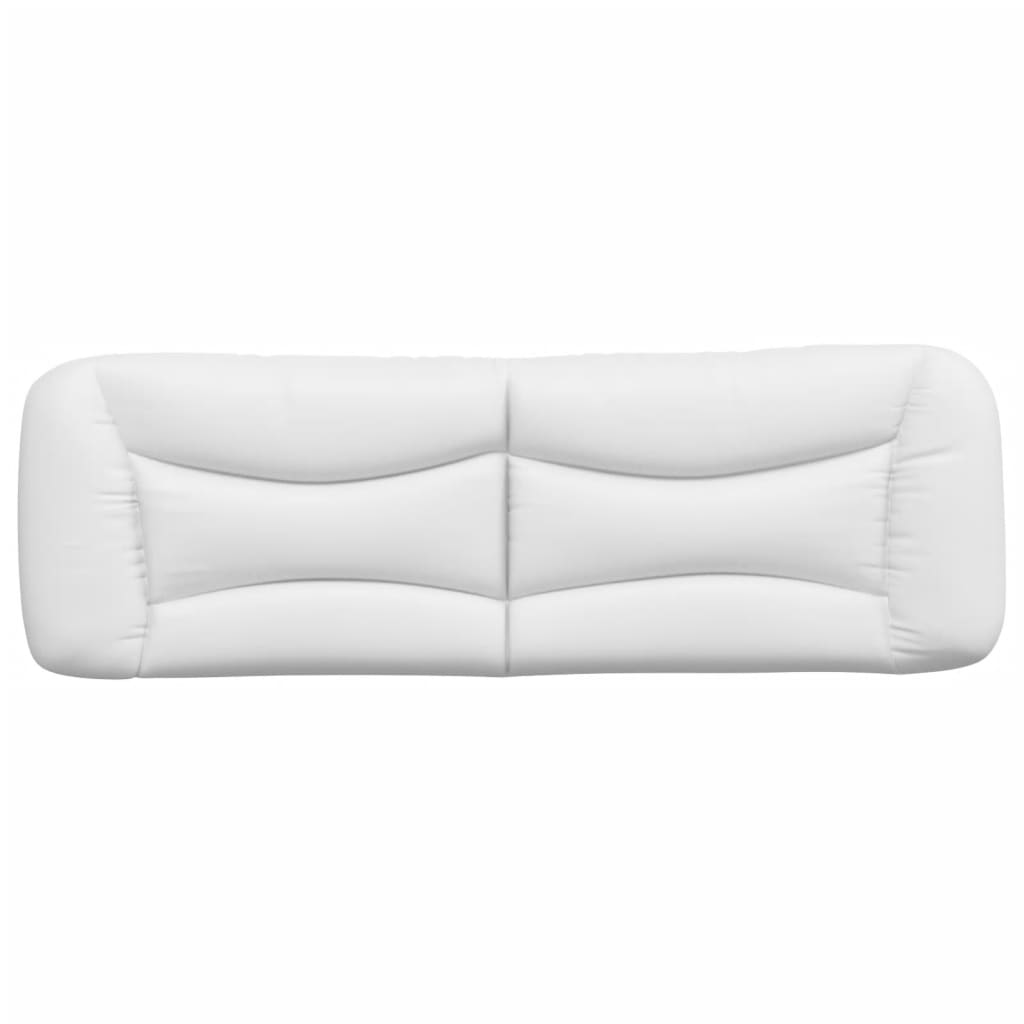 fehér műbőr fejtámla párna Hvar 152 cm