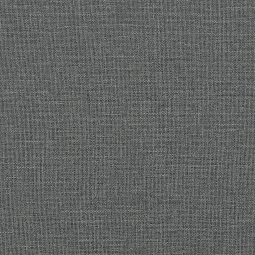 sötétszürke szövet fejtámla párna Hvar 193 cm
