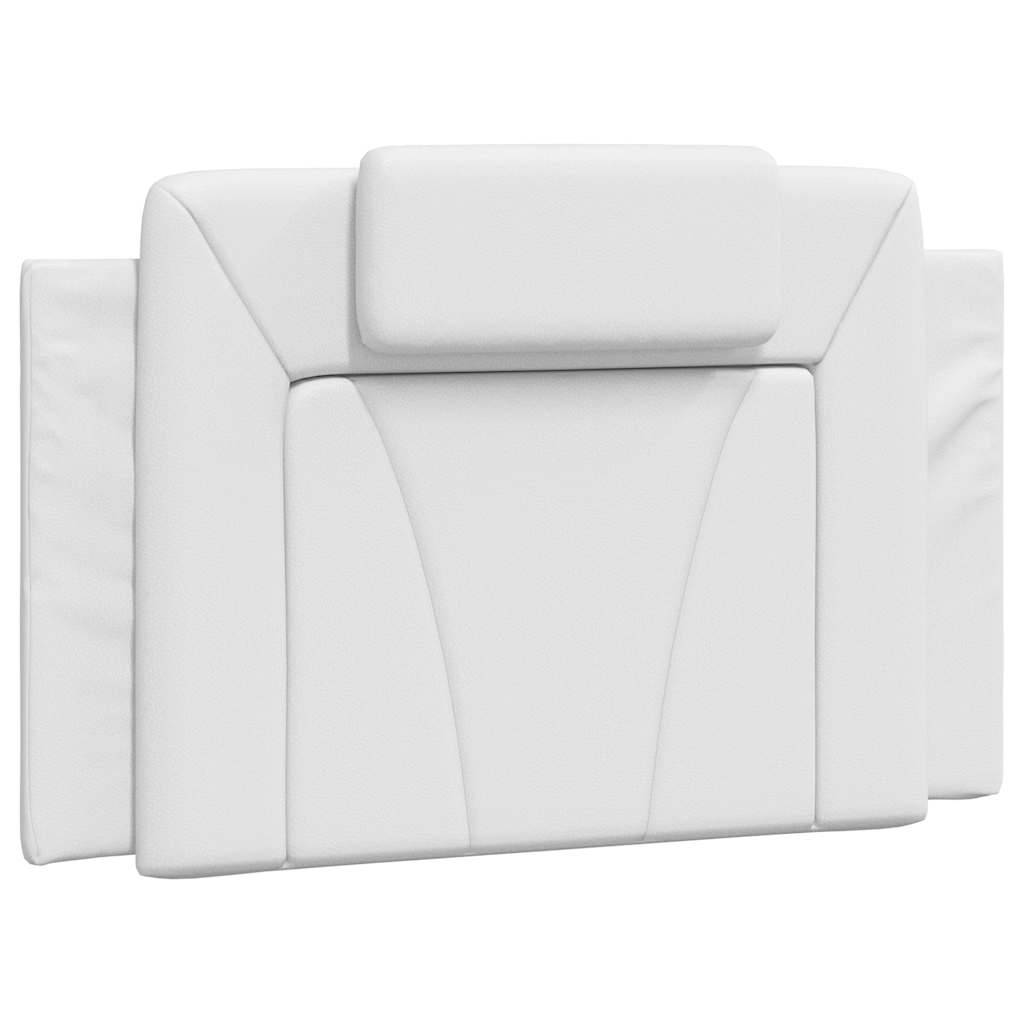 fehér műbőr fejtámla párna Viana 80 cm
