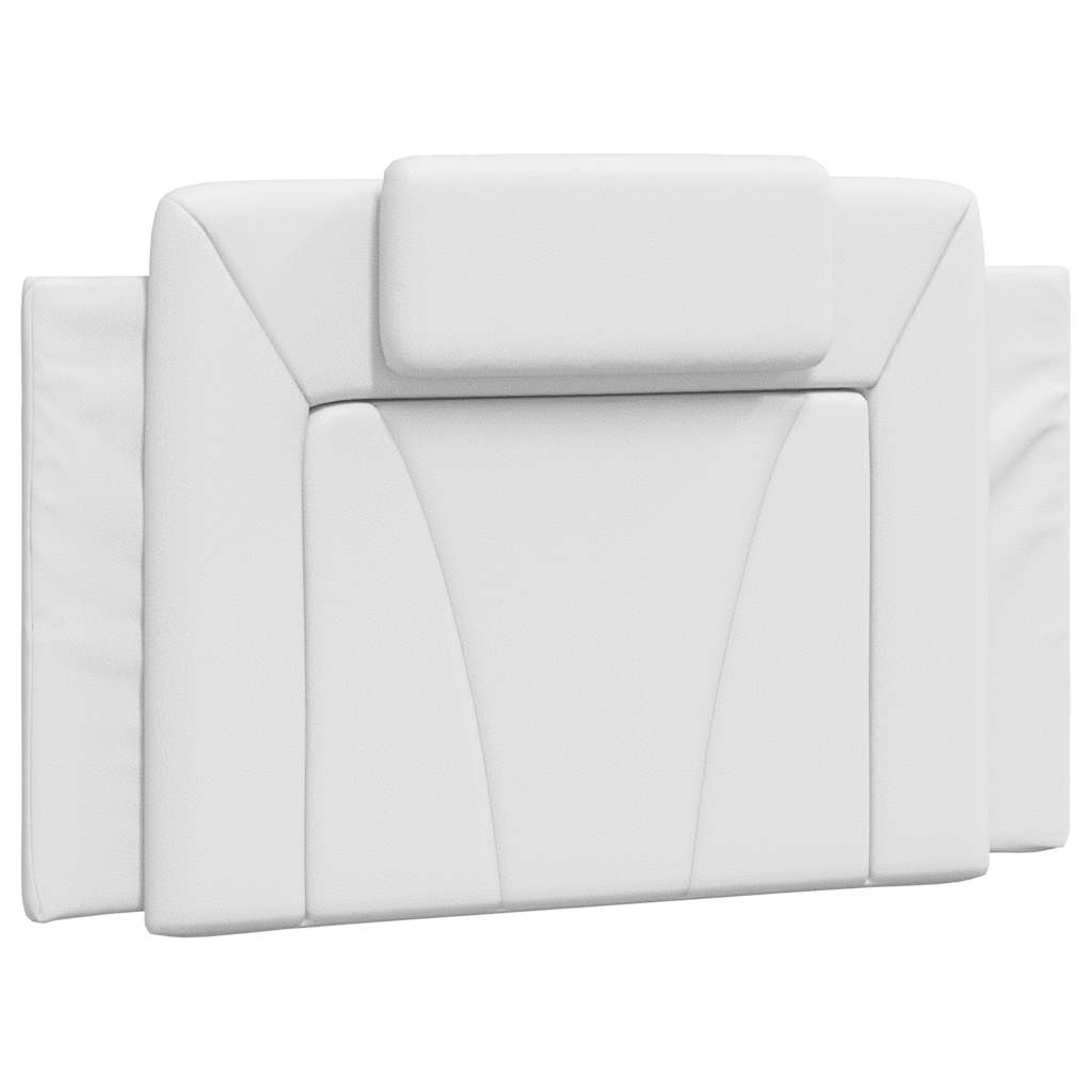 fehér műbőr fejtámla párna Viana 90 cm