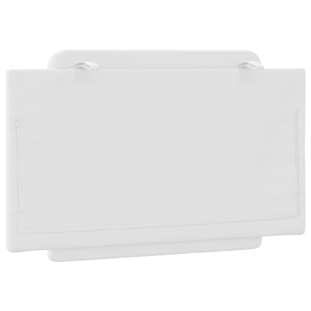 fehér műbőr fejtámla párna Zadar 80 cm