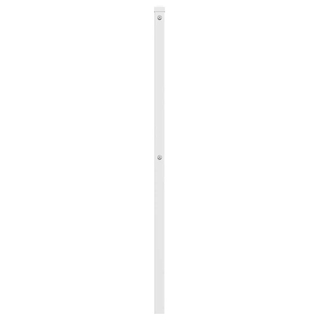 fehér fém csere fejtámla 150 cm