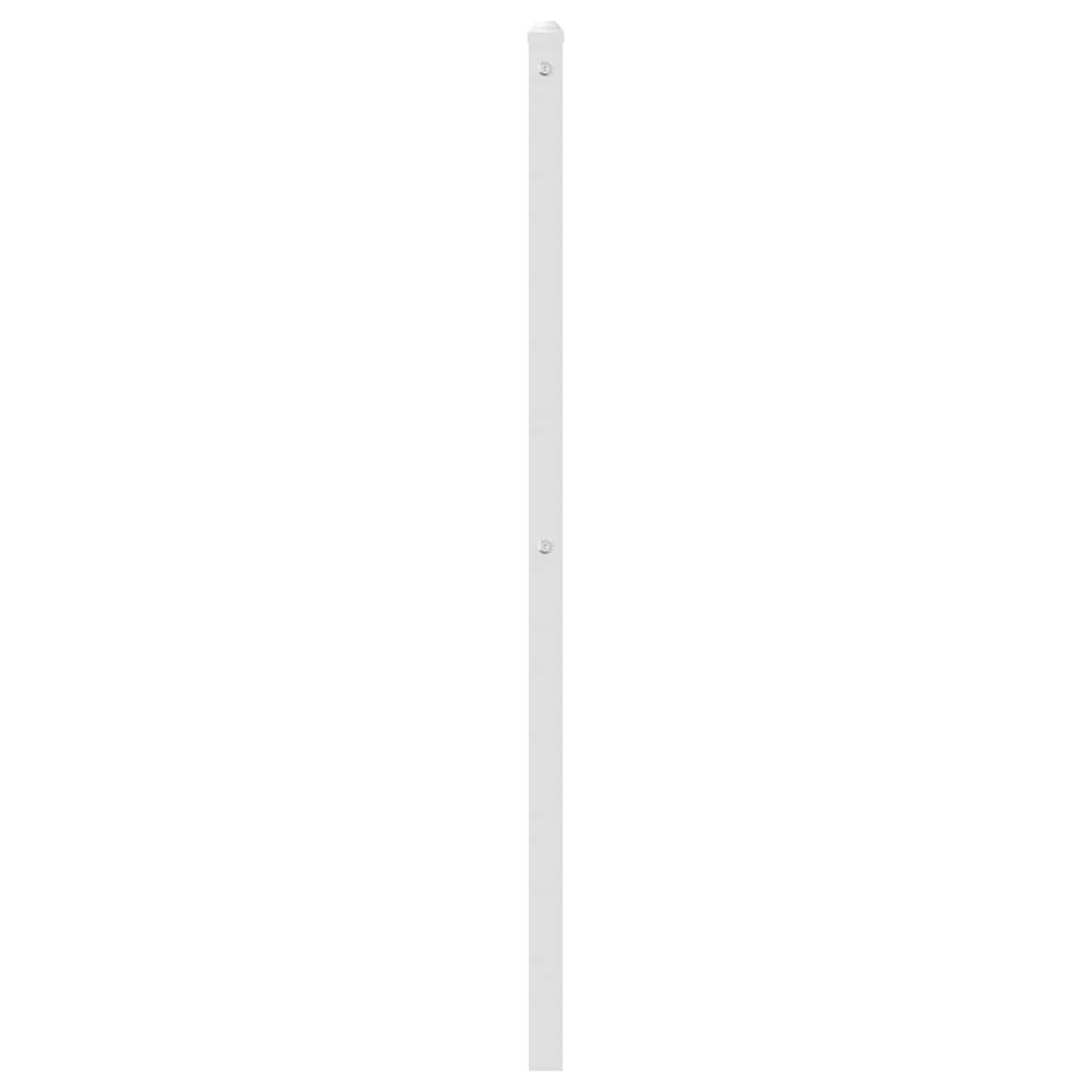 fehér fém csere fejtámla 100 cm