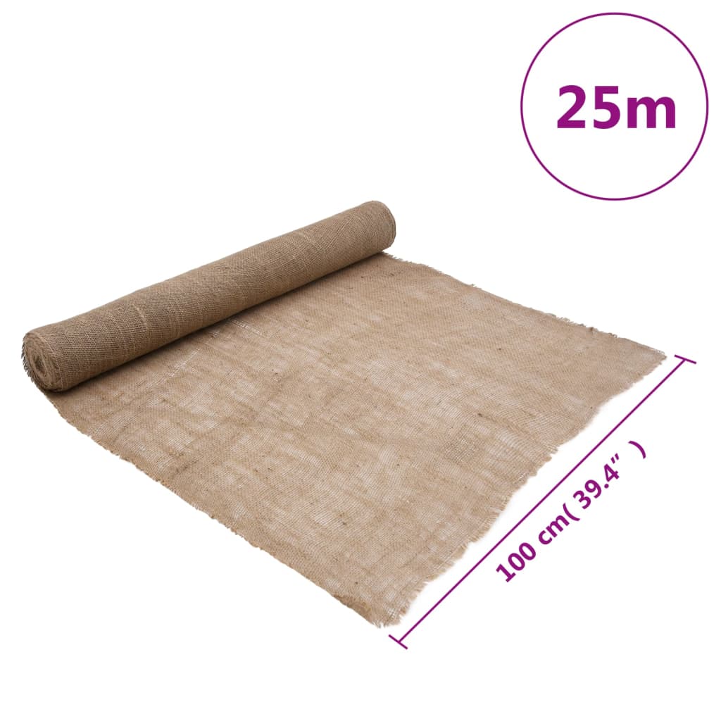 jutatekercs 1 x 25 m 100% juta 200 g/m2