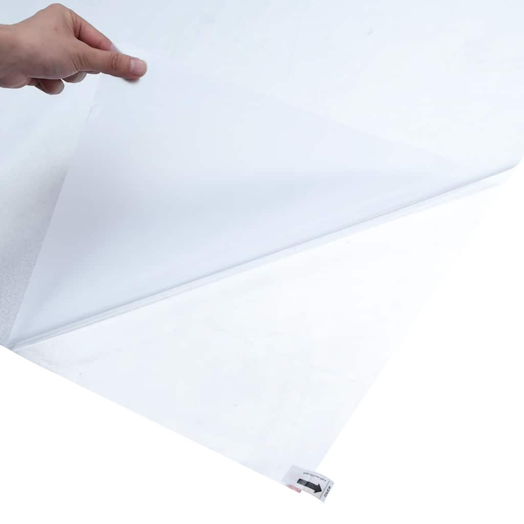 matt szürke PVC statikus ablakfólia 60 x 1000 cm