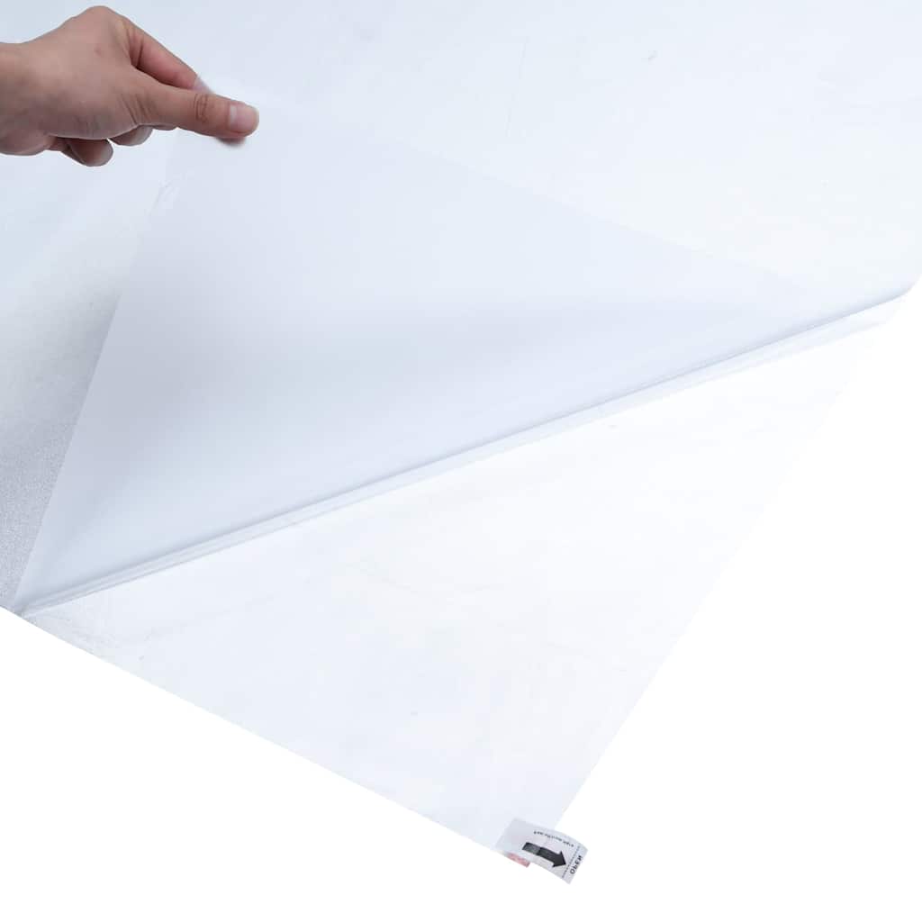 matt szürke PVC statikus ablakfólia 60 x 2000 cm