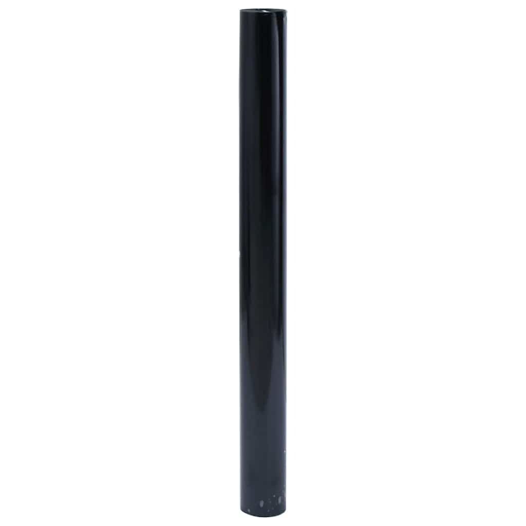 matt fekete PVC statikus ablakfólia 45 x 2000 cm