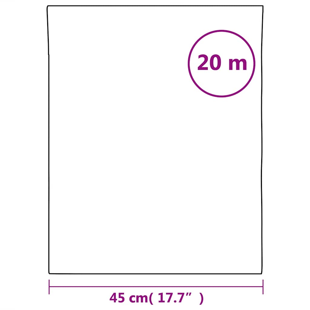 matt fekete PVC statikus ablakfólia 45 x 2000 cm