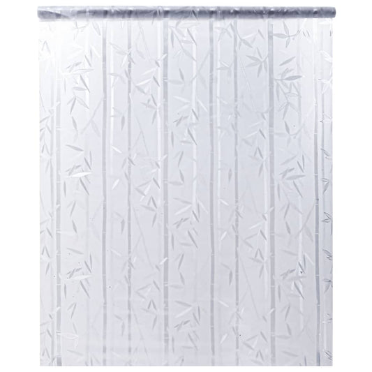 matt bambusz mintás PVC ablakfólia 90 x 500 cm