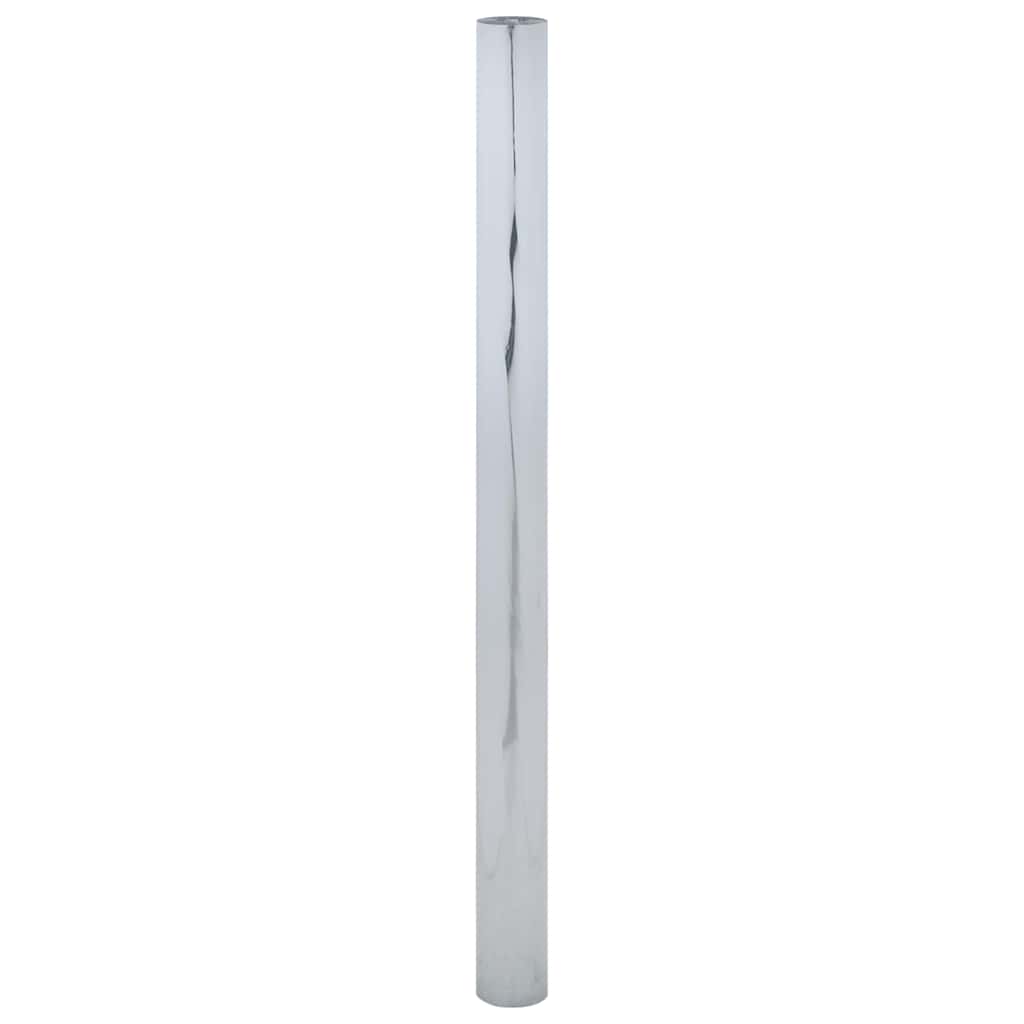 ezüst PVC tükröző statikus napsugárzás elleni fólia 90 x2000 cm