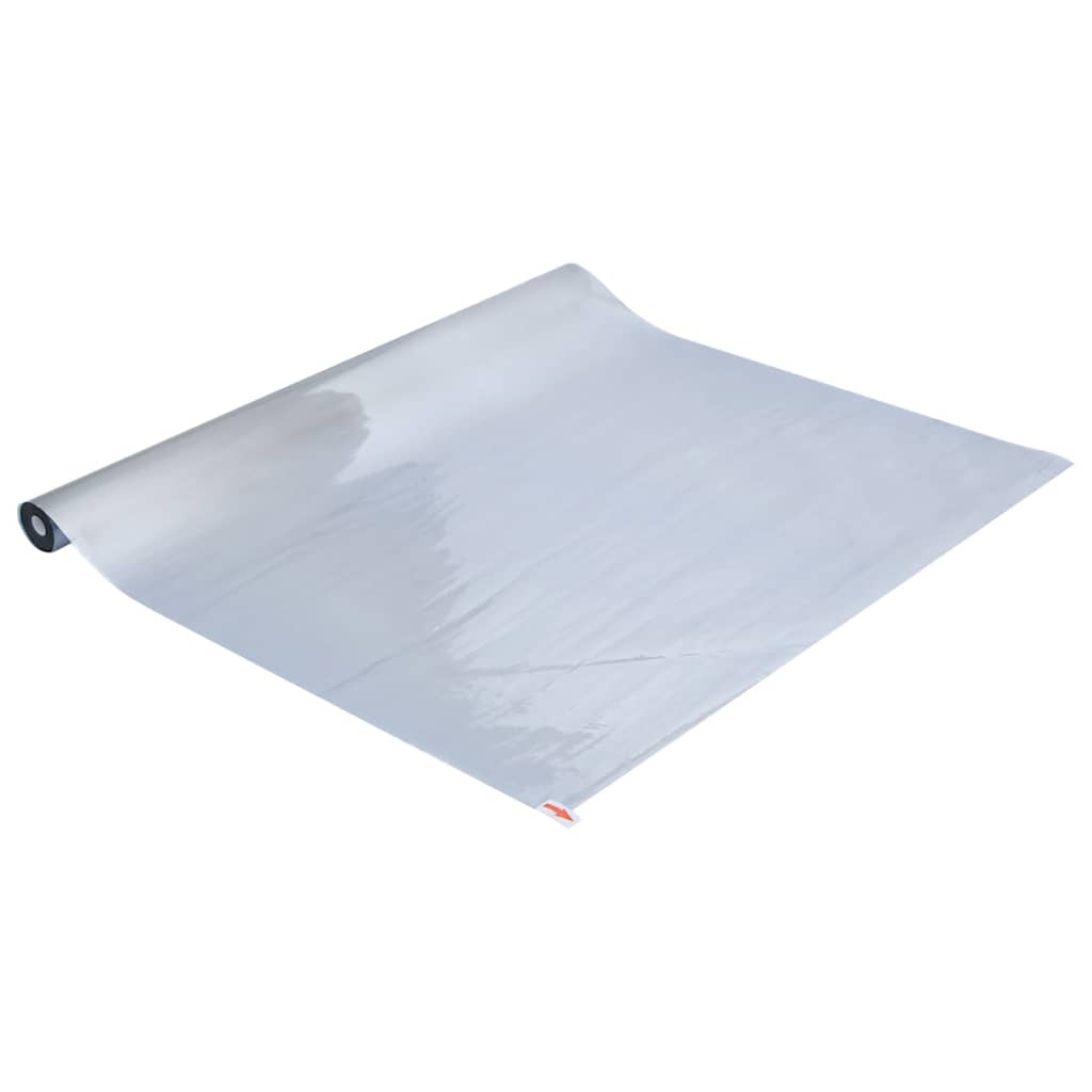ezüst PVC tükröző statikus napsugárzás elleni fólia 90 x2000 cm