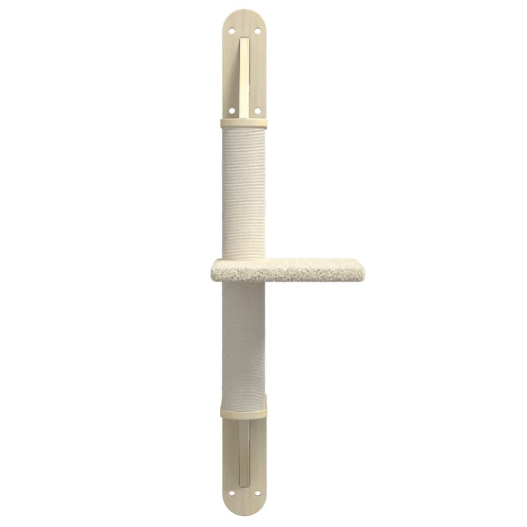 krémszínű falra szerelhető kaparófa 85,5 cm