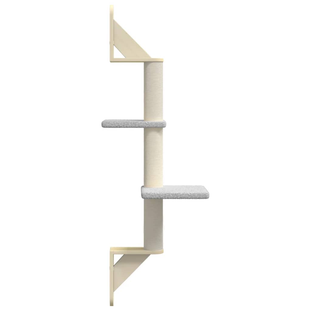 világosszürke falra szerelhető kaparófa 108 cm