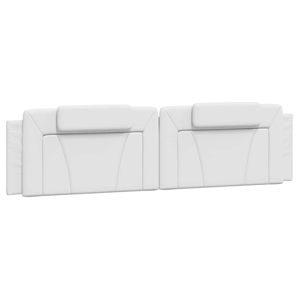 fehér műbőr ágykeret Viana matrac nélkül 200x200 cm