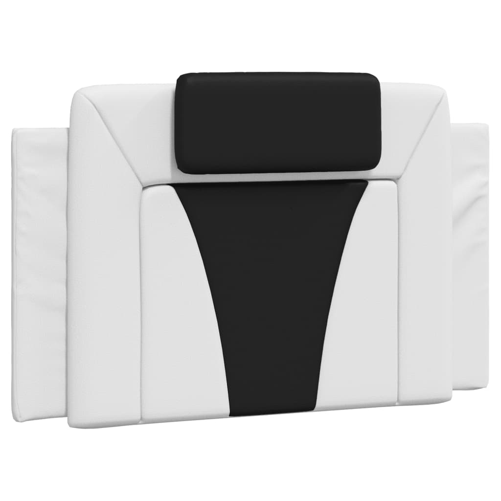 fehér és fekete ágykeret Viana LED-ekkel matrac nélkül 90x190 cm