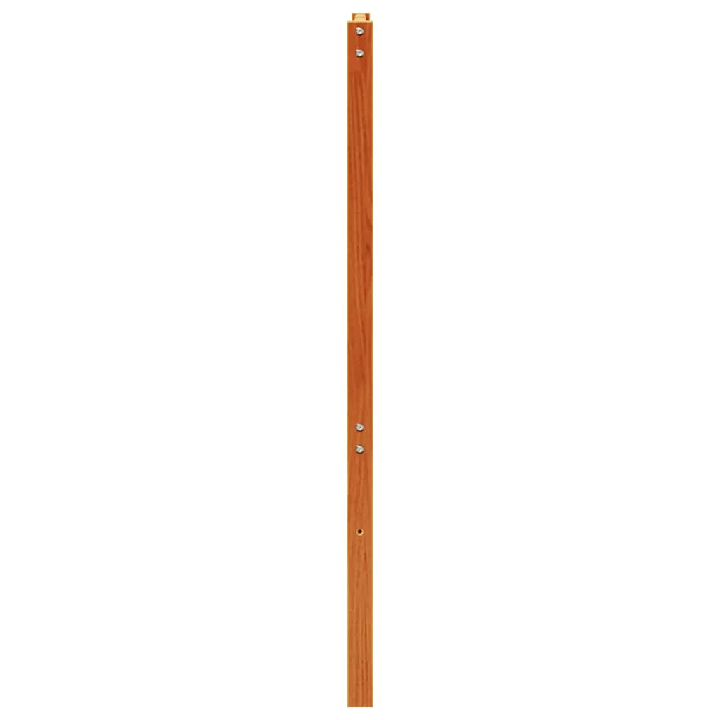 viaszbarna tömör fenyőfa fejtámla 150 cm