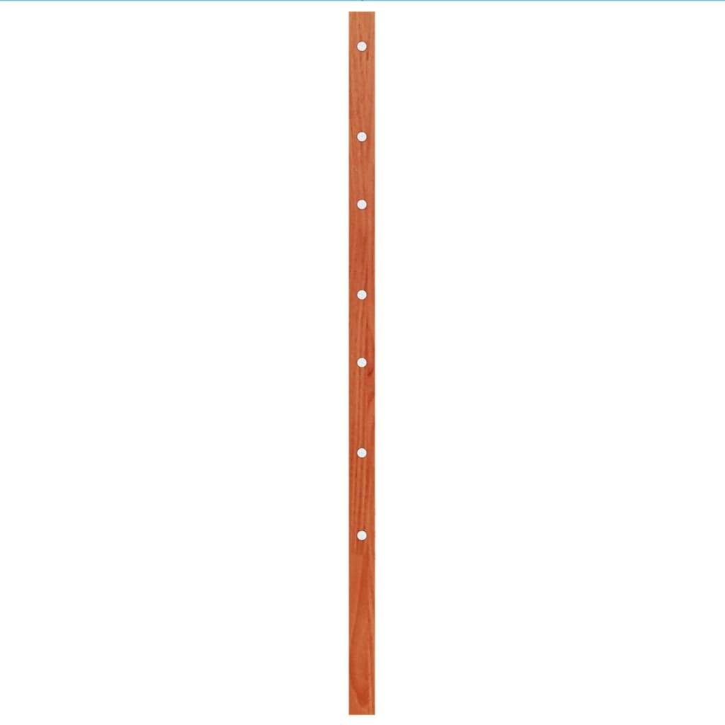 viaszbarna tömör fenyőfa fejtámla 100 cm