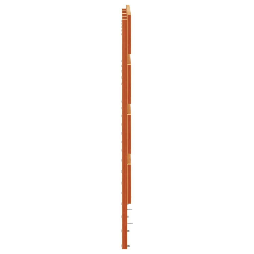 viaszbarna tömör fenyőfa fejtámla 135 cm