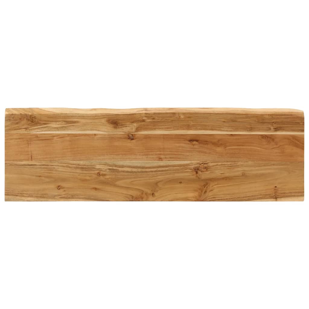 tömör akácfa pad természetes éllel 105 cm