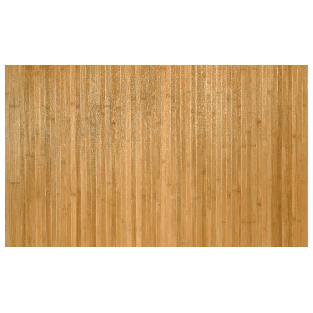 négyszögletű természetes bambusz szőnyeg 60 x 100 cm