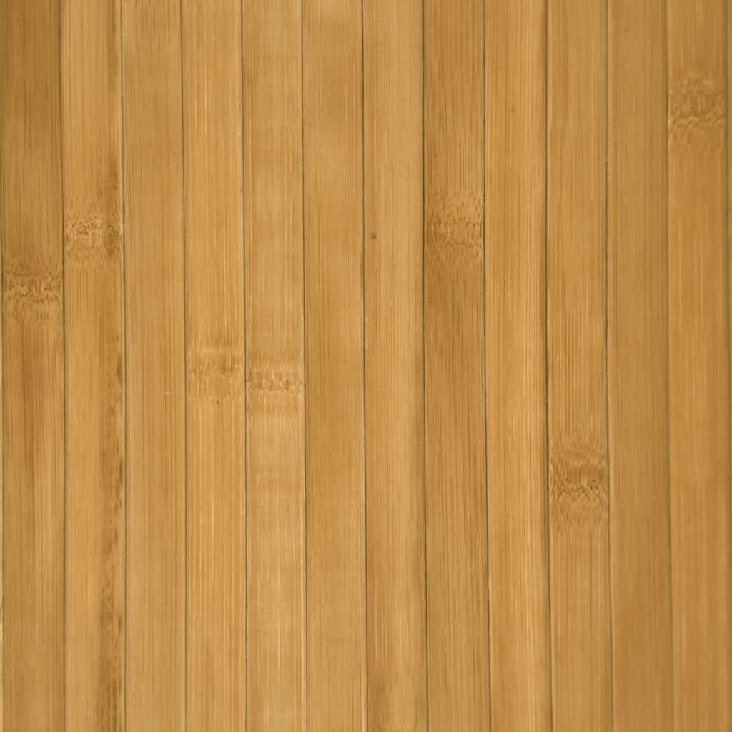négyszögletű természetes bambusz szőnyeg 100 x 200 cm