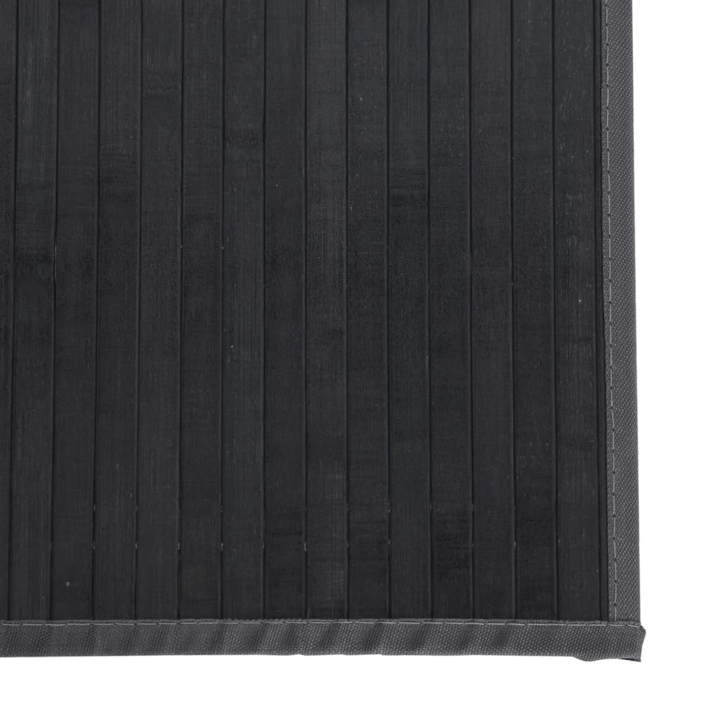négyszögletű szürke bambusz szőnyeg 60 x 1000 cm
