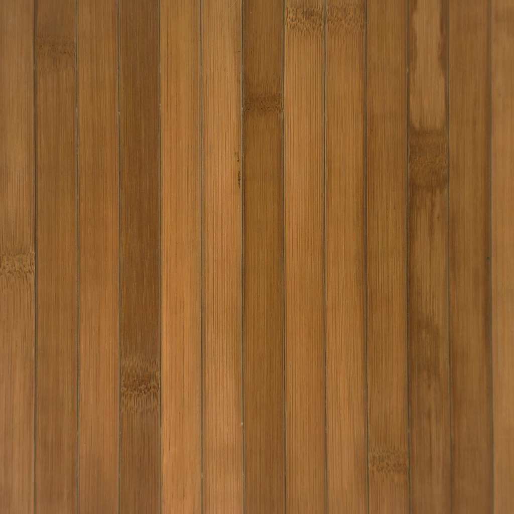 négyszögletű barna bambusz szőnyeg 80 x 200 cm