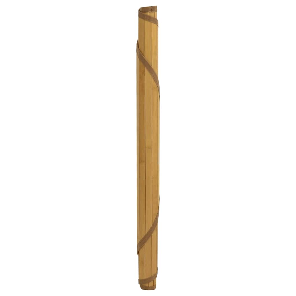 kerek természetes bambusz szőnyeg 100 cm