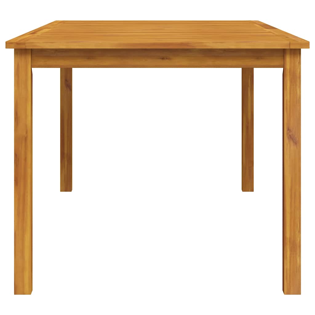 tömör akácfa kerti étkezőasztal 180 x 90 x 75 cm